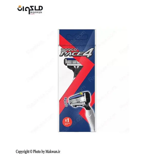 خودتراش ۴ لبه مردانه دورکو بسته 1 عددی
