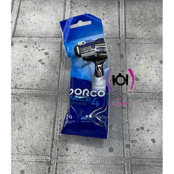 خودتراش ۴ لبه مردانه دورکو بسته 1 عددی