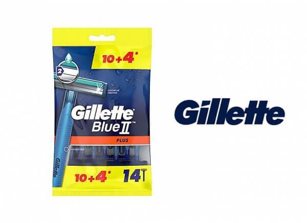 تیغ اصلاح 14 عددی  Gillette Blue 2 Plus