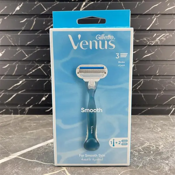 خودتراش ونوس 2 یدک 3 لبه ژیلت Gillette Venus Smooth Shave - 5