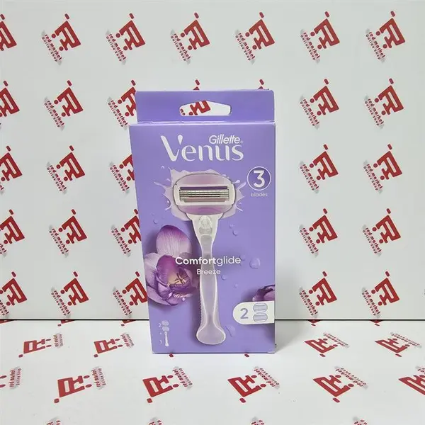 خودتراش ونوس 2 یدک 3 لبه ژیلت Gillette Venus Smooth Shave - 2