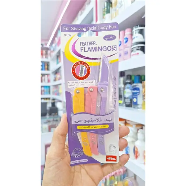 تیغ اصلاح صورت فلامینگو بسته 3 عددی
