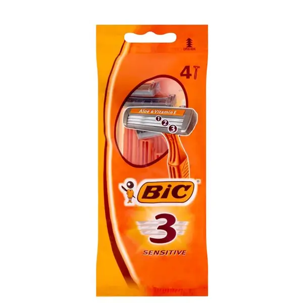 تیغ 3 لبه حساس صابون دار بیک