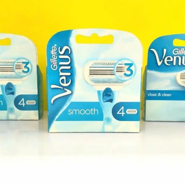 یدک 3 لبه خودتراش زنانه ونوس Venus مدل Breeze بسته 4 عددی - 5