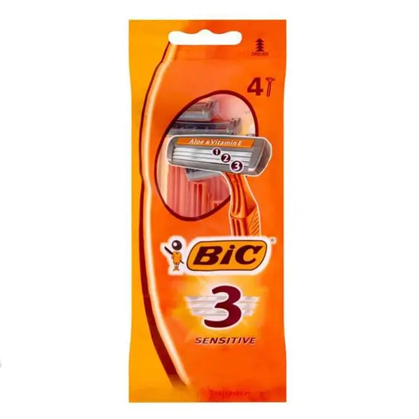 تیغ بیک سه لبه پیور لیدی بسته 4 عددی - 6