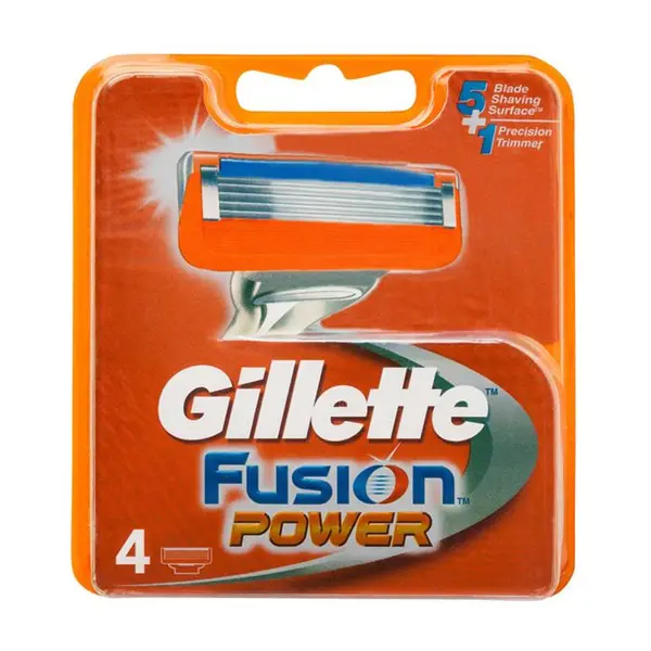 تیغ یدک 4 عددی ژیلت مدل Fusion Power - 2