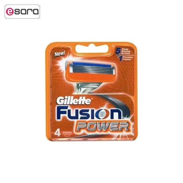 تیغ یدک 4 عددی ژیلت مدل Fusion Power - 3