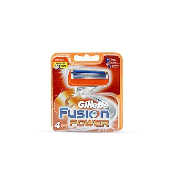 تیغ یدک 4 عددی ژیلت مدل Fusion Power - 4
