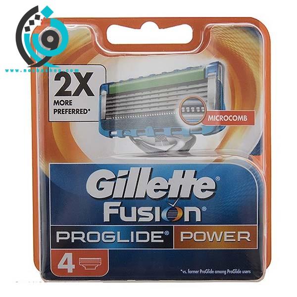 تیغ یدک 4 عددی ژیلت مدل Fusion Proglide