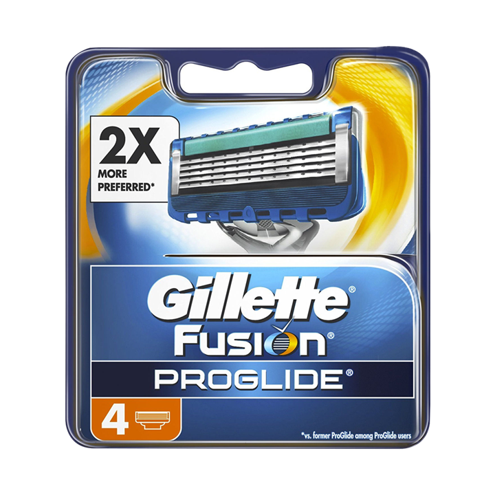 تیغ یدک 4 عددی ژیلت مدل Fusion Proglide