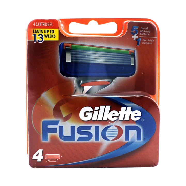 تیغ یدک 4 عددی ژیلت مدل Fusion Proglide