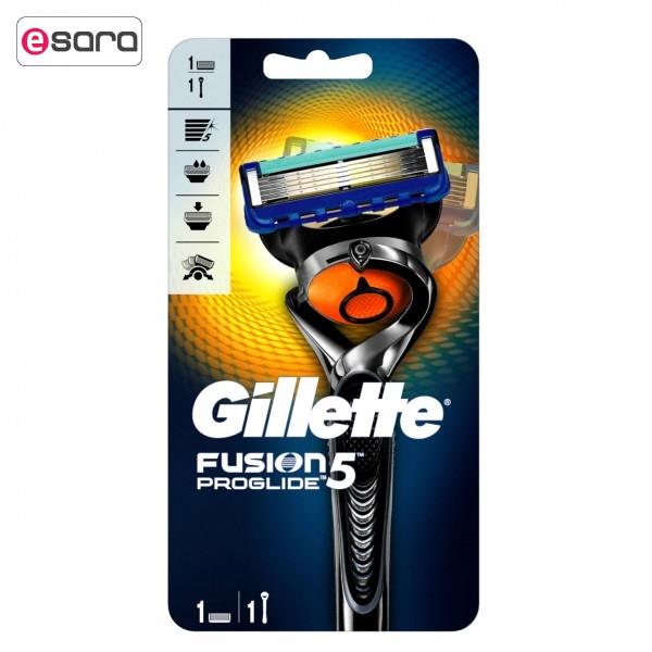 تیغ اصلاح ژیلت 5 تیغه Fusion proglide