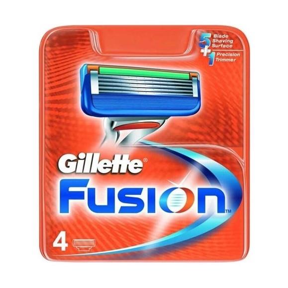 تیغ یدک ژیلت فیوژن 5 Gillette Fusion بسته 4 عددی