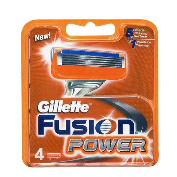 تیغ یدک ژیلت فیوژن 5 Gillette Fusion بسته 4 عددی