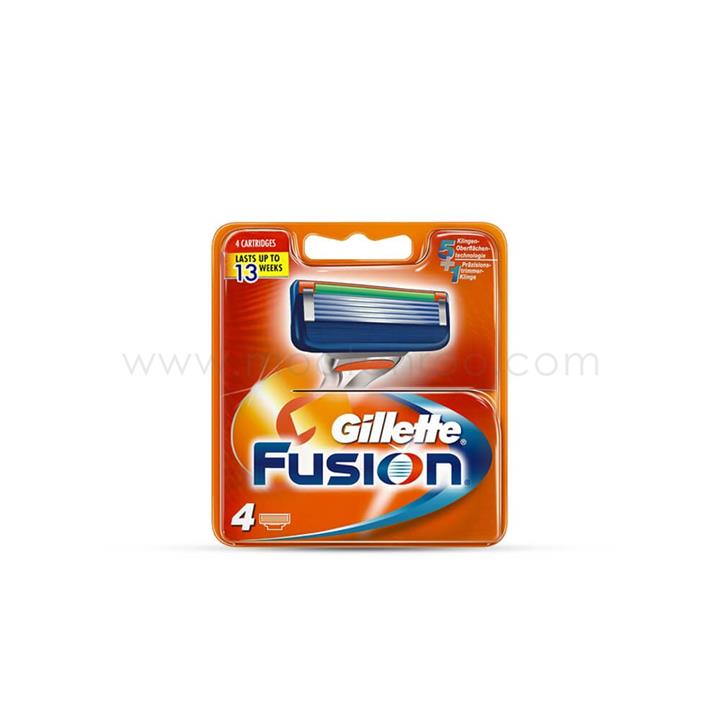 تیغ یدک ژیلت فیوژن 5 Gillette Fusion بسته 4 عددی