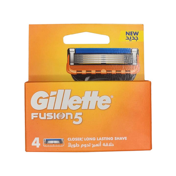 تیغ یدک ژیلت فیوژن 5 Gillette Fusion بسته 4 عددی