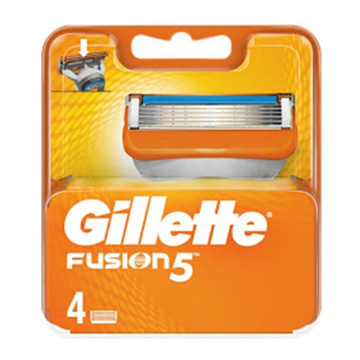 تیغ یدک ژیلت فیوژن 5 Gillette Fusion بسته 4 عددی