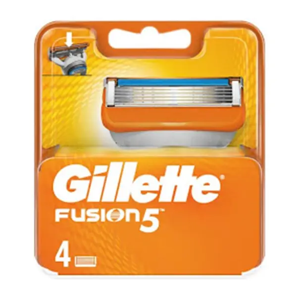 تیغ یدک ژیلت فیوژن 5 Gillette Fusion بسته 4 عددی - 6