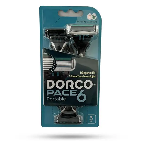 خودتراش مردانه 6 تیغ دورکو مدل Portable بسته 3 عددی - 2