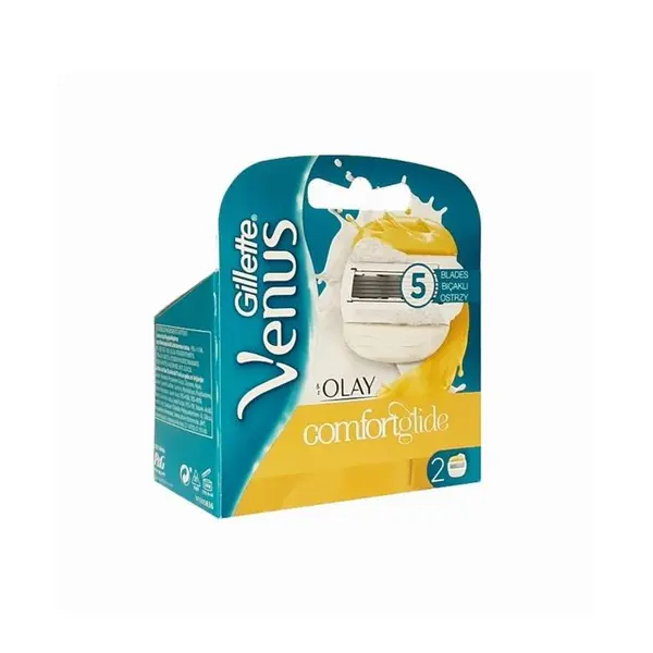 یدک خود تراش ژیلت سری ونوس مدل ComfortGlide بسته 4 عددی