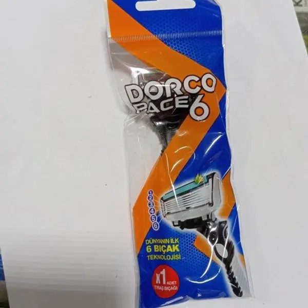 ژیلت دورکو Dorco6 لبه صابوندار کره - بسته 1 عددی