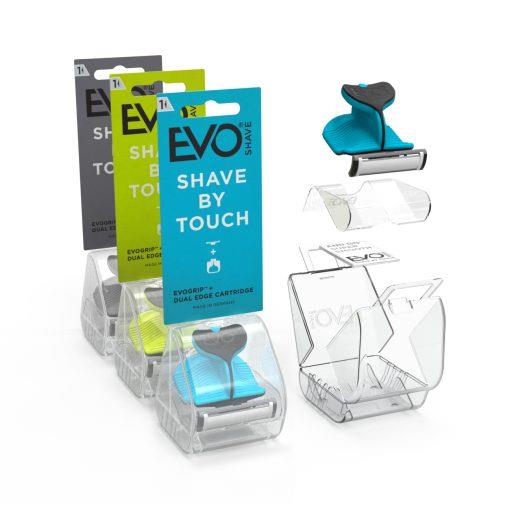 ژیلت انگشتی EVO shave تیغ و خودتراش  مردانه و زنانه