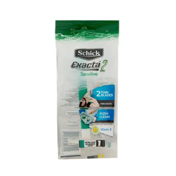 خودتراش شیک مدل exacta 2 مناسب پوست حساس بسته یک عددی