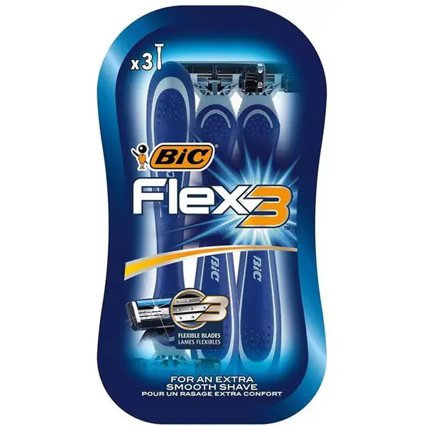 خود تراش بیک مدل Flex 3 بسته 3 عددی - 6