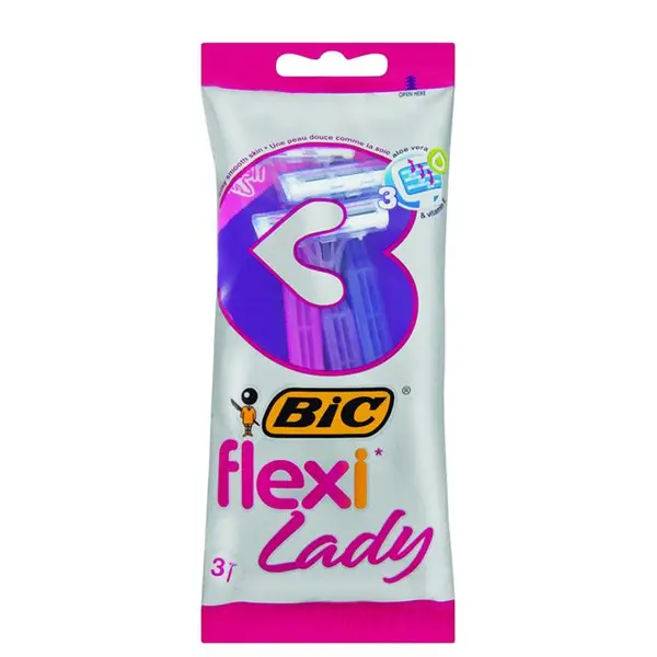 خود تراش بیک مدل Flex 3 بسته 3 عددی - 3