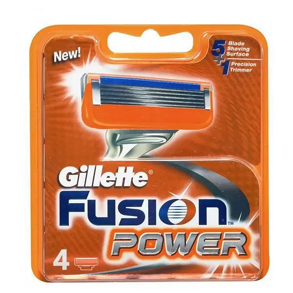 تیغ یدک ژیلت مدل Fusion بسته 4 عددی - 3