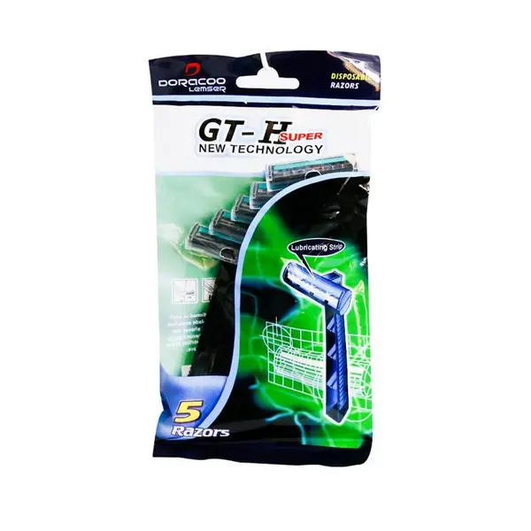 خودتراش مردانه دوراکو لمسر مدل GT-H بسته 5 عددی - 4