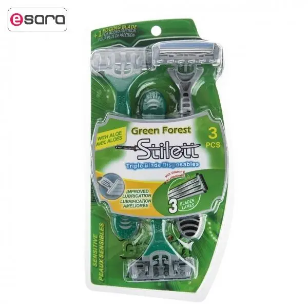 خود تراش ژیلت مدل Mach 3 Sensitive - 2