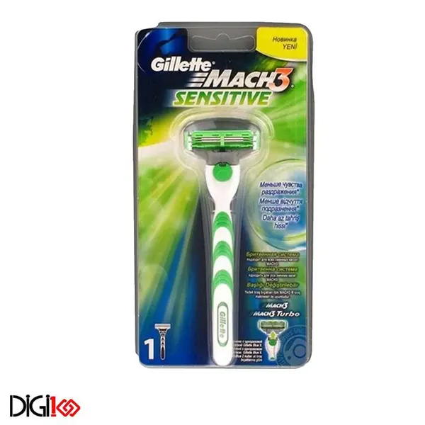 خود تراش ژیلت مدل Mach 3 Sensitive - 3