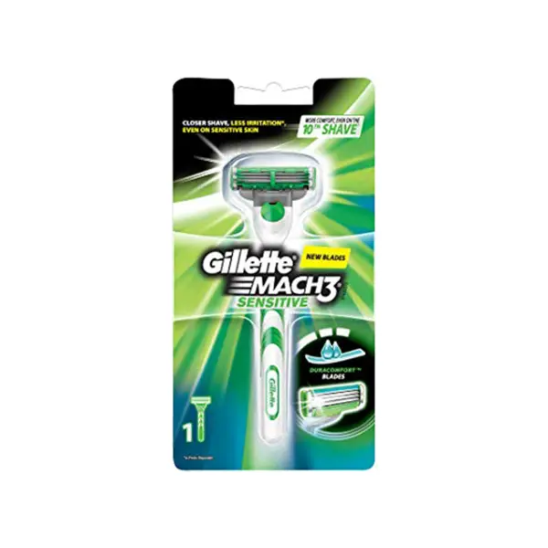 خود تراش ژیلت مدل Mach 3 Sensitive - 6