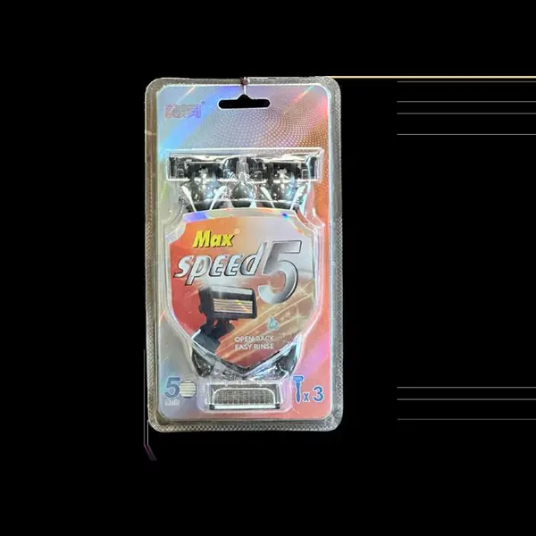 ژیلت Max speed خودتراش مکس 5 تیغ بسته 3 عددی - 2