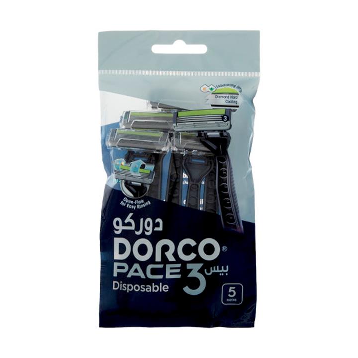 خودتراش دورکو مدل  Pace 3 Disposable بسته 5 عددی