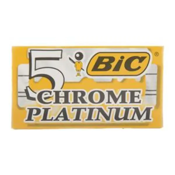 تیغ یدک بیک مدل Platinum Chromium Double Edge مجموعع 3 عددی - 4