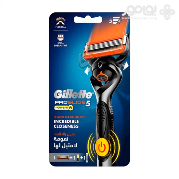 خودتراش ژیلت فیوژن مدل PROGLIDE POWER با سری فلکس بال - 2