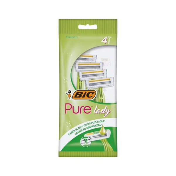 خود تراش بیک مدل Pure Lady بسته 4 عددی - 2