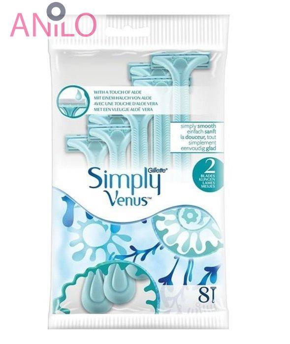 خود تراش ژیلت مدل Simply Venus بسته 4 عددی