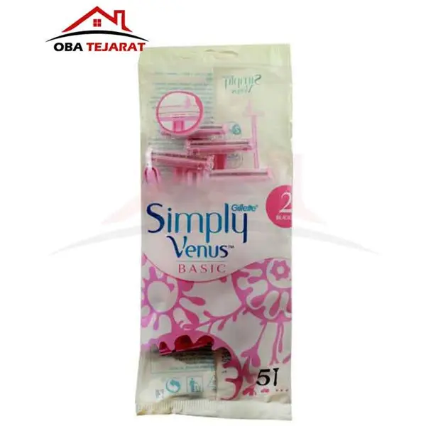 خود تراش ژیلت مدل simply venus بسته 5 عددی - 2