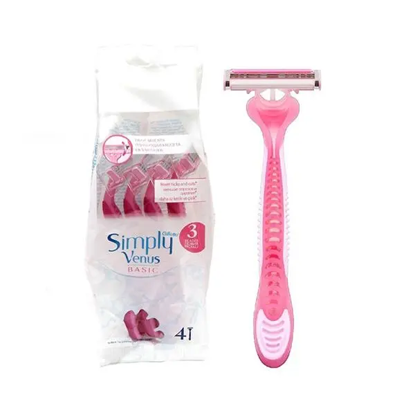 خودتراش ژیلت مدل Simply Venus BASIC بسته 4 عددی Gillette - 5