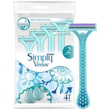 خود تراش ژیلت مدل Simply Venus بسته 4 عددی