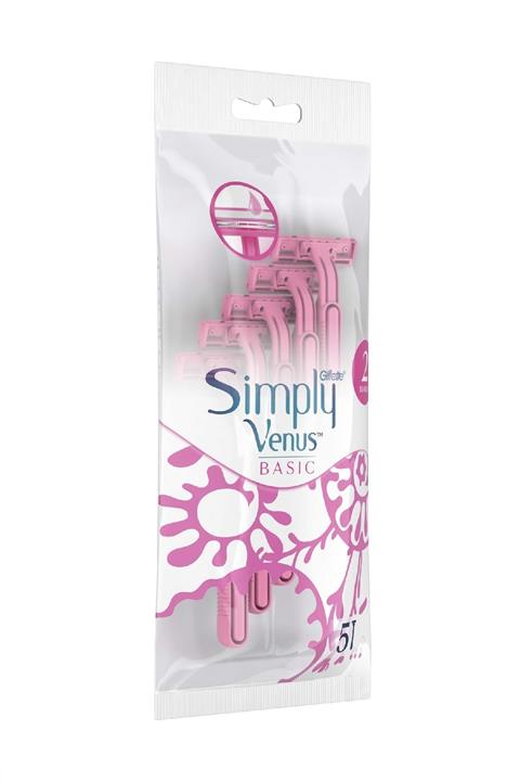 خودتراش ژیلت مدل  Simply Venus BASIC بسته 4 عددی Gillette