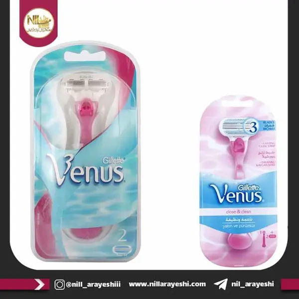 دسته خودتراش ژیلت ونوس Smooth با 2 تیغ یدکی - 5