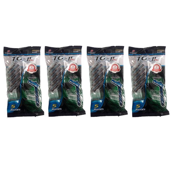 خودتراش مردانه دورکو مدل TG-II Plus چهار بسته 5 عددی