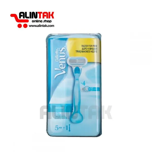 خود تراش ژیلت مدل Venus همراه با 5 یدک - 5