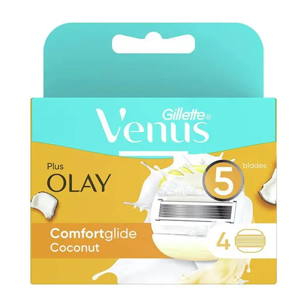 تیغ یدک ژیلت مدل venus Olay Comfortglide بسته ‏4 عددی - 2