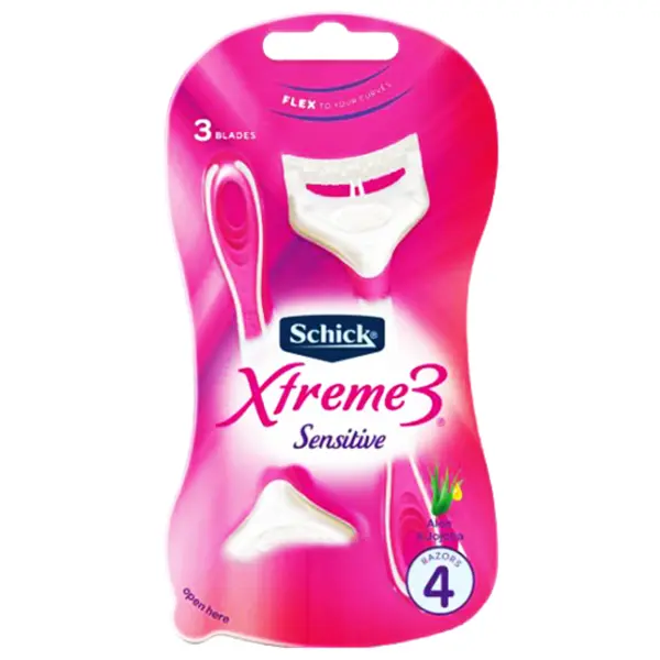 خودتراش زنانه شیک مدل Xtreme3 بسته 4 عددی - 5