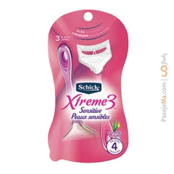 خودتراش زنانه شیک مدل Xtreme3 بسته 4 عددی - 6